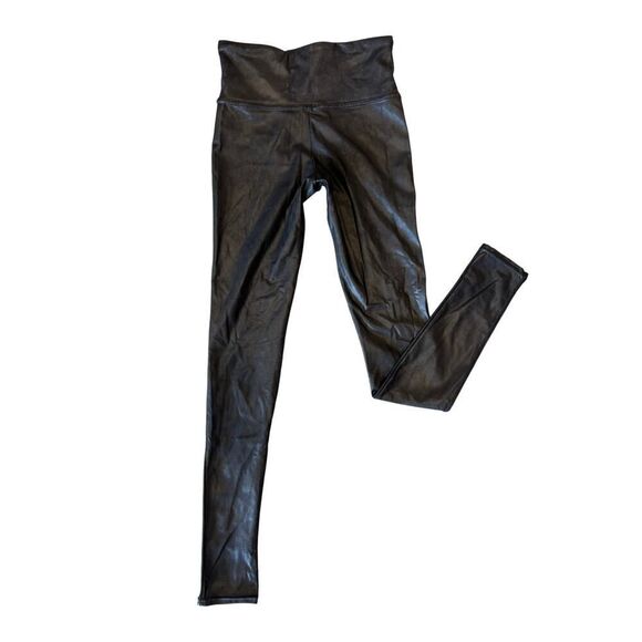 SPANXshape™ Faux Leather Leggings size small MSRP $98 - Picture 9 of 9